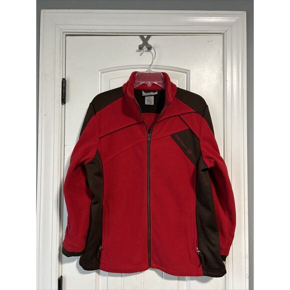 Free Country Boys Soft Shell Jacket Full Zip Fleeced Coat Outdoor Travel Size L - Picture 1 of 4